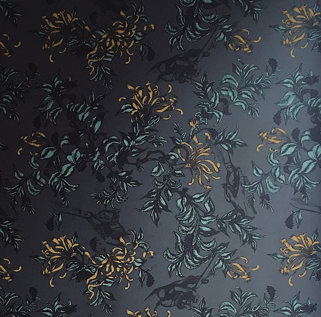Snip Floral Wallpaper (Eccentric)