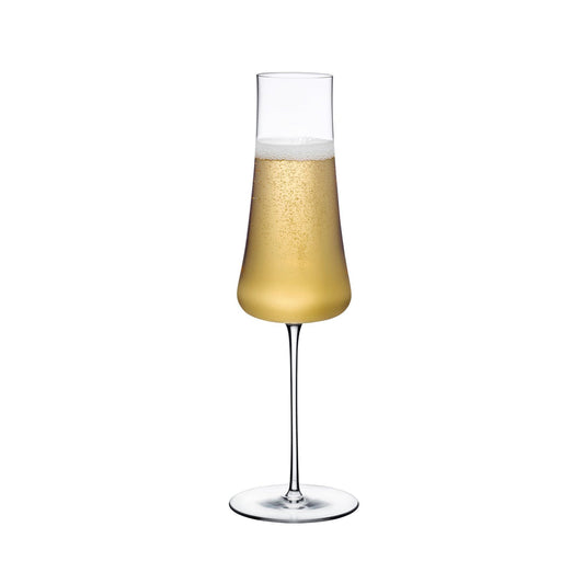 Stem Zero Volcano  Champagne Glass