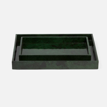 Carlow Collection - Emerald Gloss Vellum Leather