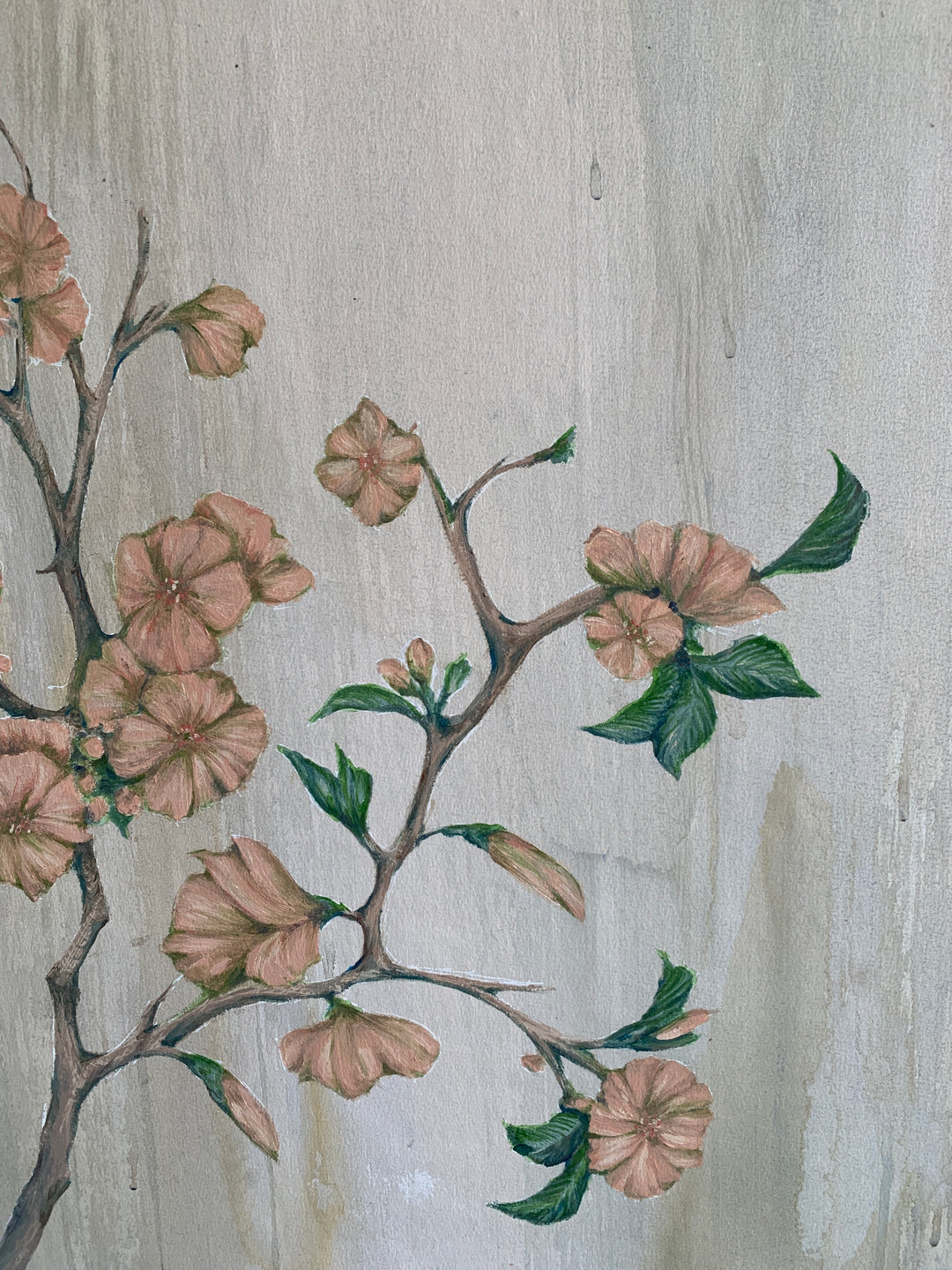 Beguiling Blooms Hand Painted Bespoke Wallpaper β SYJ Living